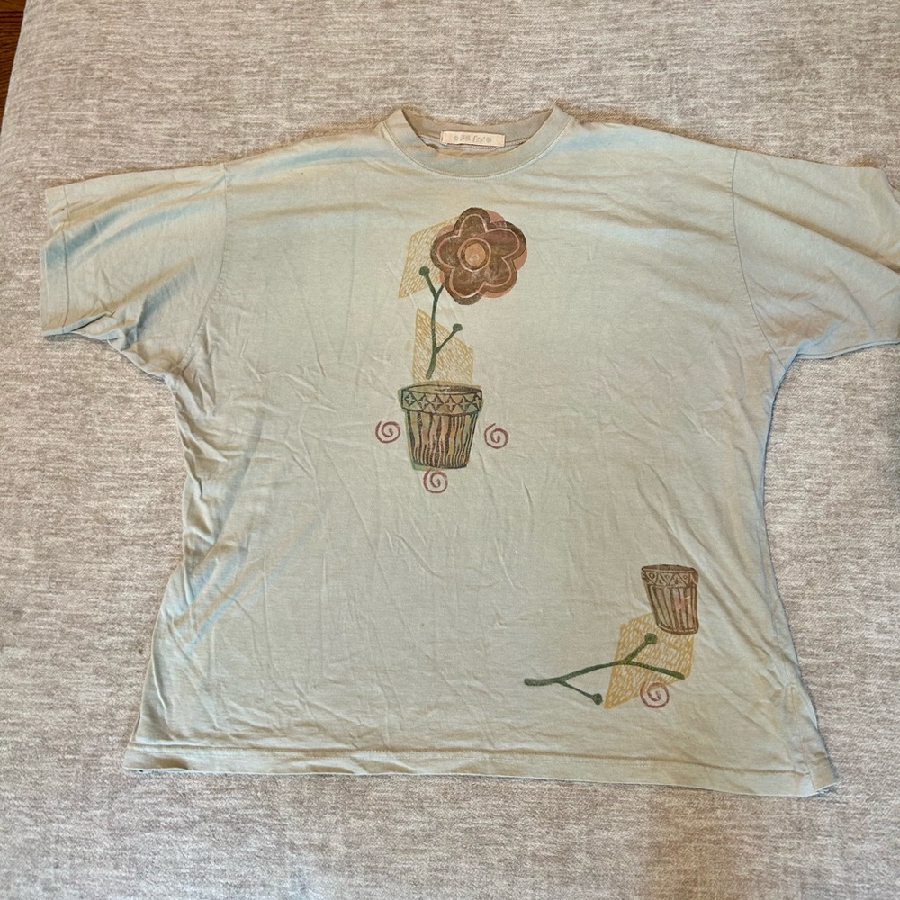 Vintage Blue Fish tee